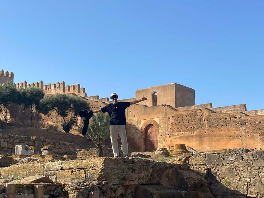 Le mura e le rovine di Chellah