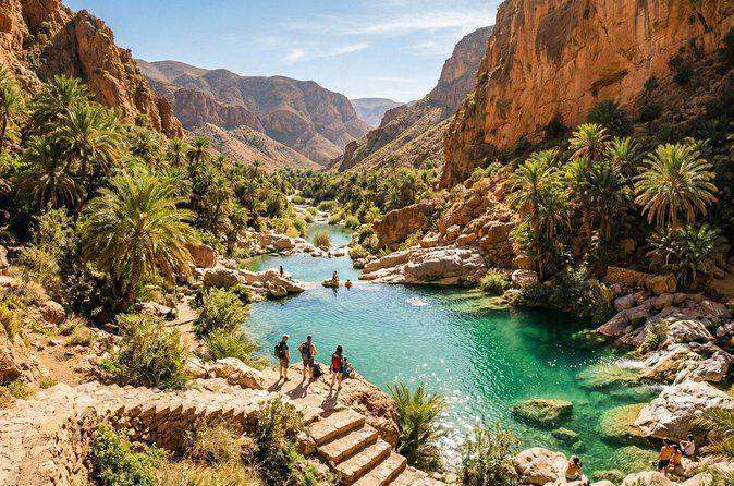 Le piscine turchesi di Paradise Valley tra le rocce