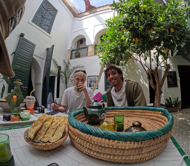 Viaggiatori in Marocco con Reda